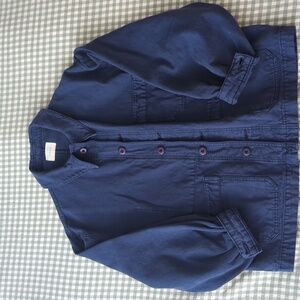 Doen Carmel Jacket Blue Cotton XS